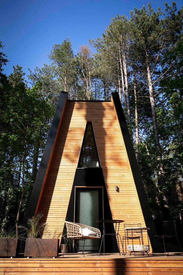 Bain De Foret - Lodges Cosy & Spa นูฟ์ชาเทล-อาร์เดอโลต์ ภายนอก รูปภาพ