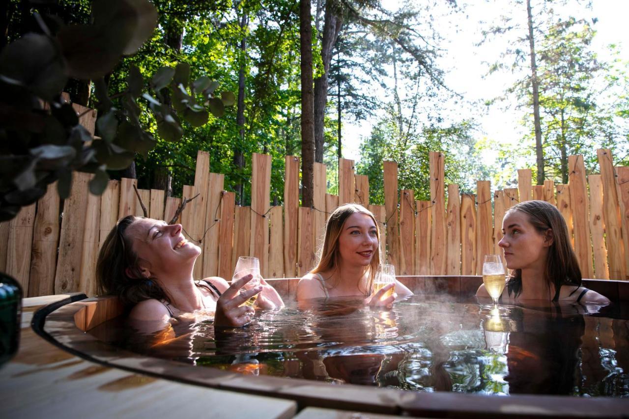 Bain De Foret - Lodges Cosy & Spa นูฟ์ชาเทล-อาร์เดอโลต์ ภายนอก รูปภาพ