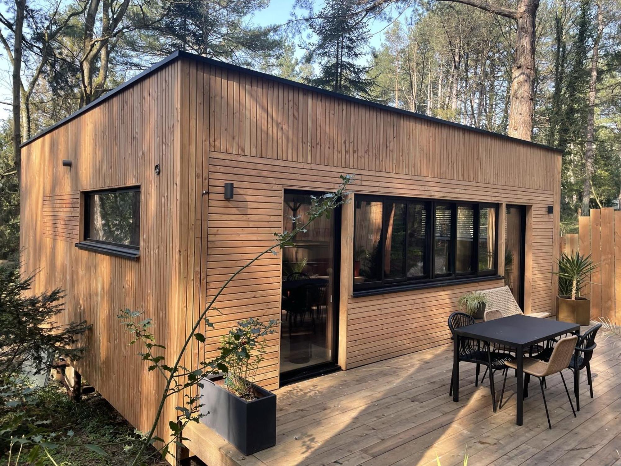 Bain De Foret - Lodges Cosy & Spa นูฟ์ชาเทล-อาร์เดอโลต์ ห้อง รูปภาพ